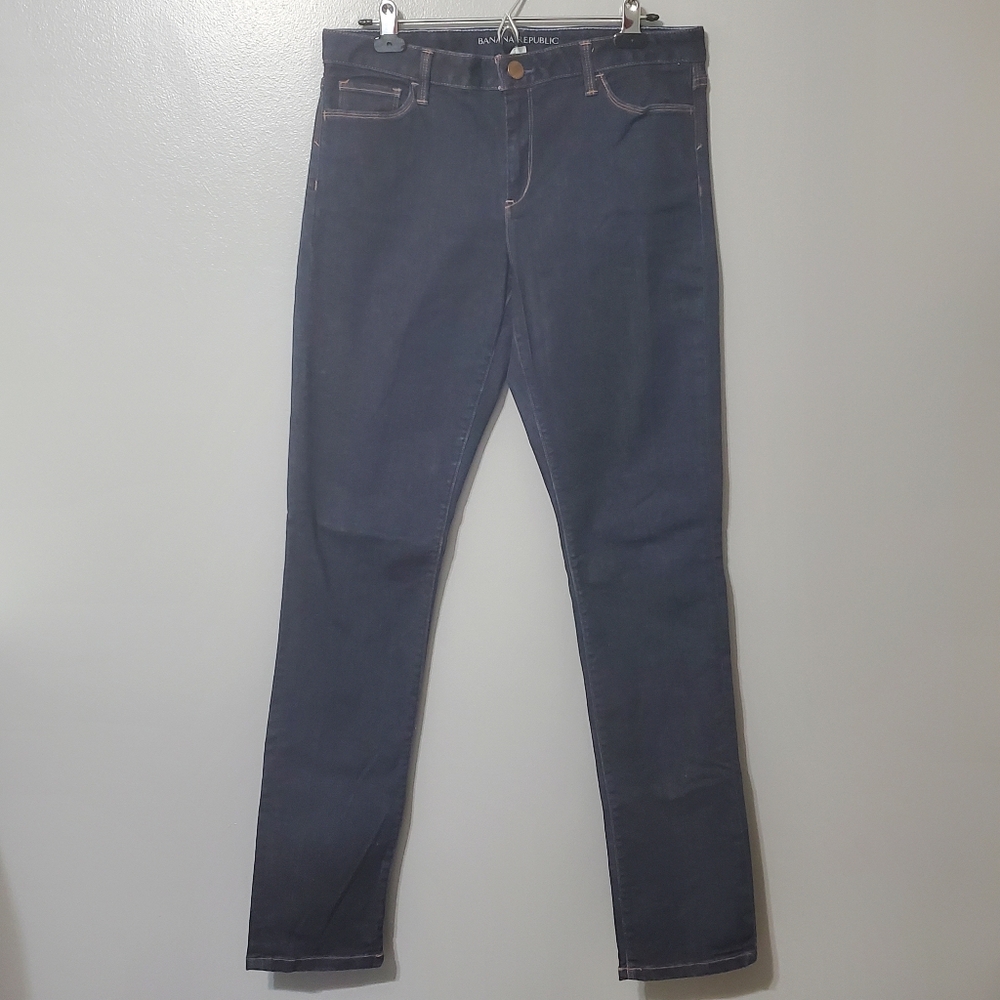 Banana Republic Women's Skinny Jeans Dark Wash Size 30